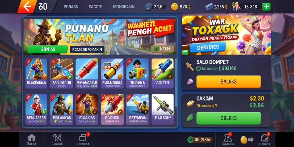 Fitur bonus yang membuat permainan lebih menarik.