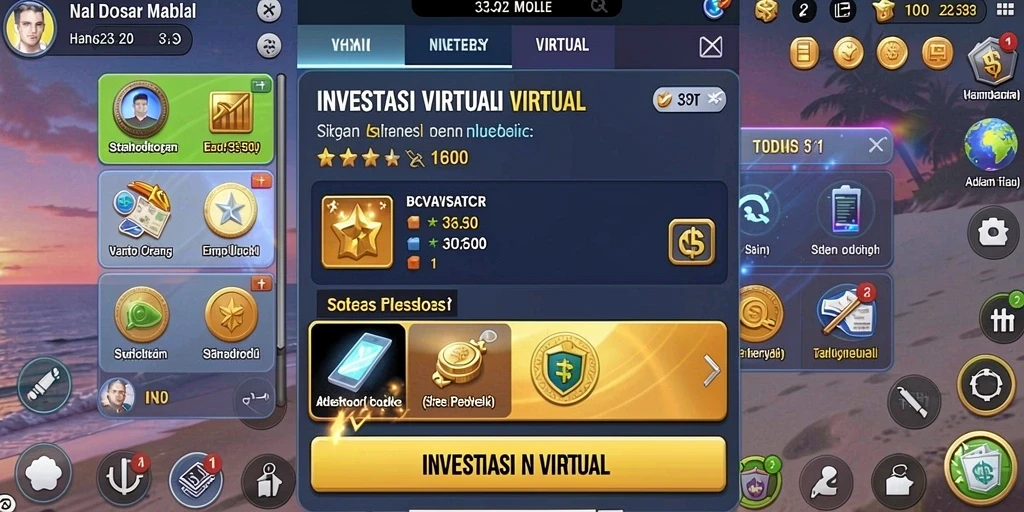 Tugas dan tantangan yang bervariasi di setiap level.