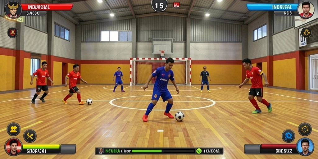 Screenshot menunjukkan momen kemenangan yang mendebarkan.