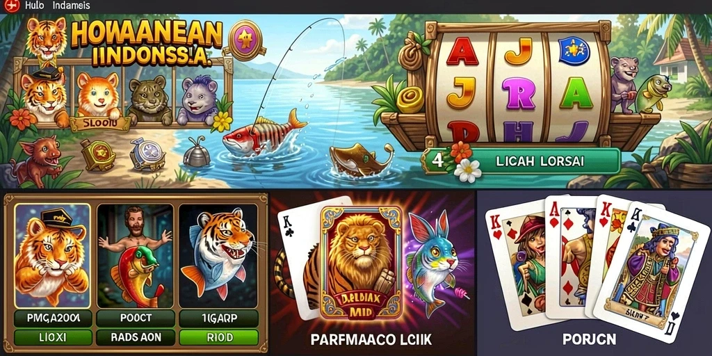 Screenshot memperlihatkan hadiah yang bisa didapatkan dalam game RAFFI777.
