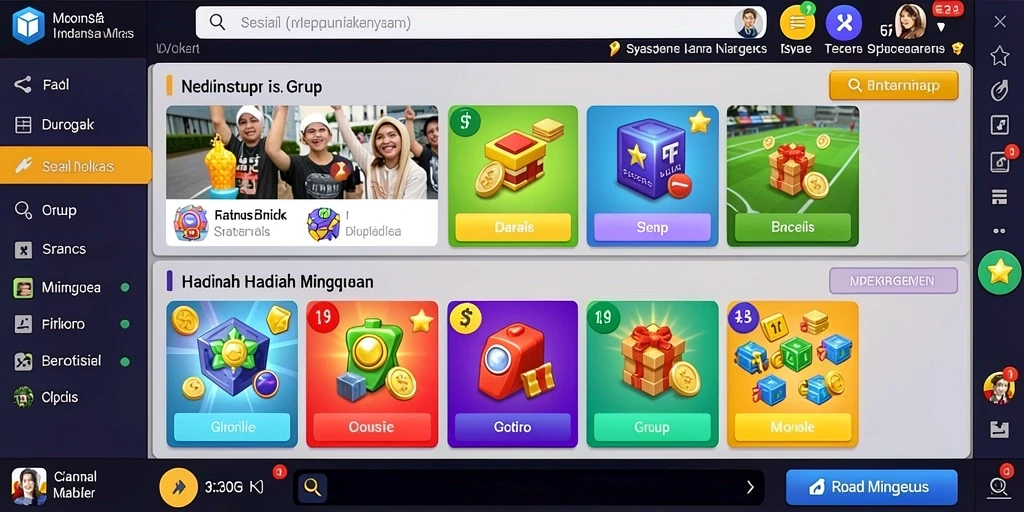 Sistem reward yang menguntungkan pemain.